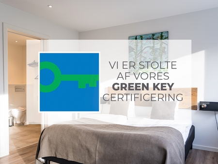 Hotel Marina er Green Key Certificeret (Turismens internationale miljømærke)
